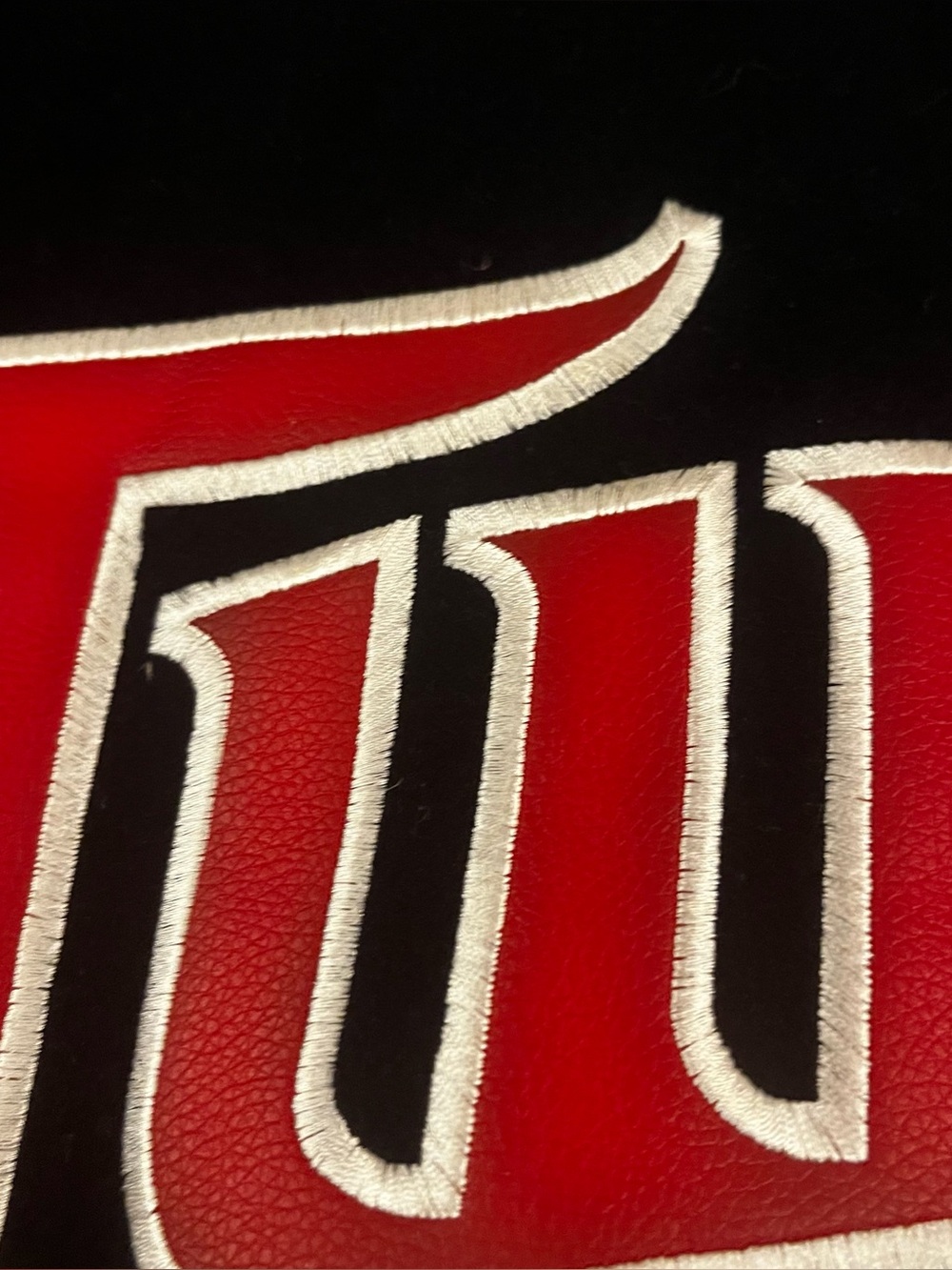 Minnesota Twins JH Design Navy Wool Reversible Jacket Mens Large - official MLB - Picture 12 of 14